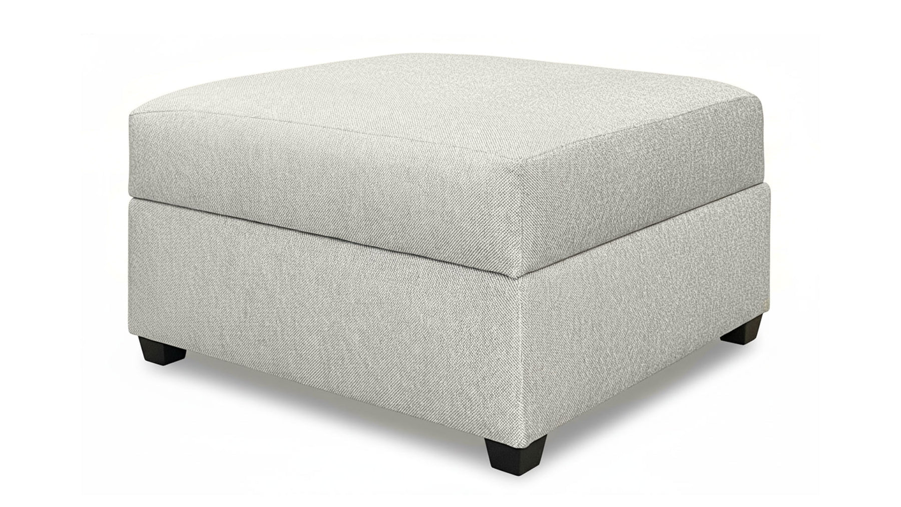 Solara Pebble Storage Ottoman - Multi-Functional Ottoman with Hidden Storage by Mayo