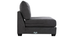 SENSATION CHARCOAL ARMLESS CHAIR