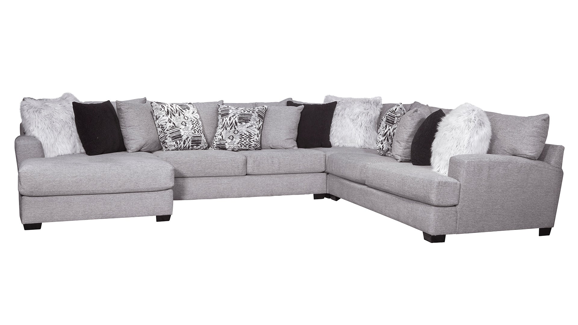 Avenger Dolphin Left Arm Facing Chaise Sectional