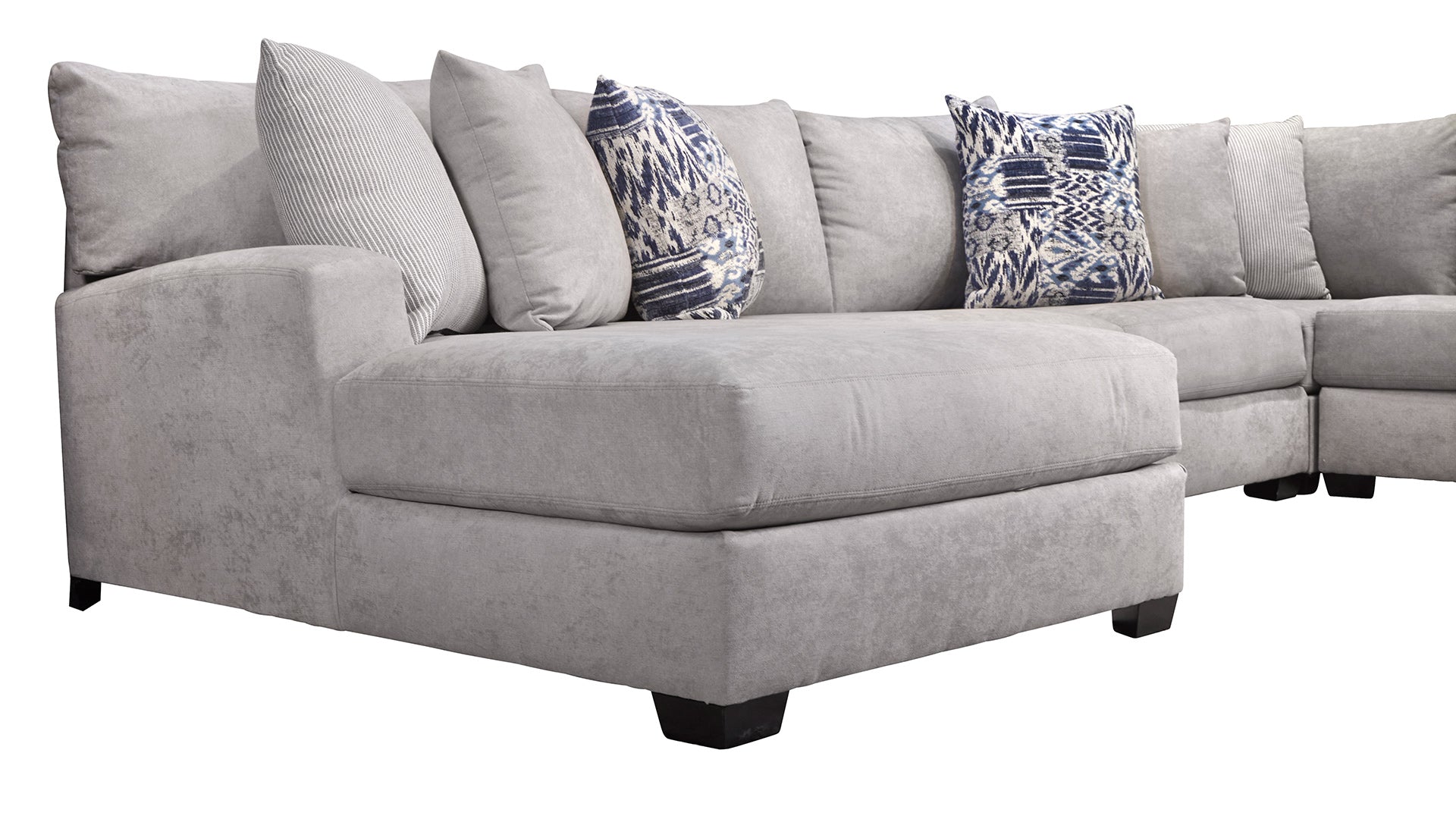 Sensation Dove Seccional con chaise longue a la izquierda