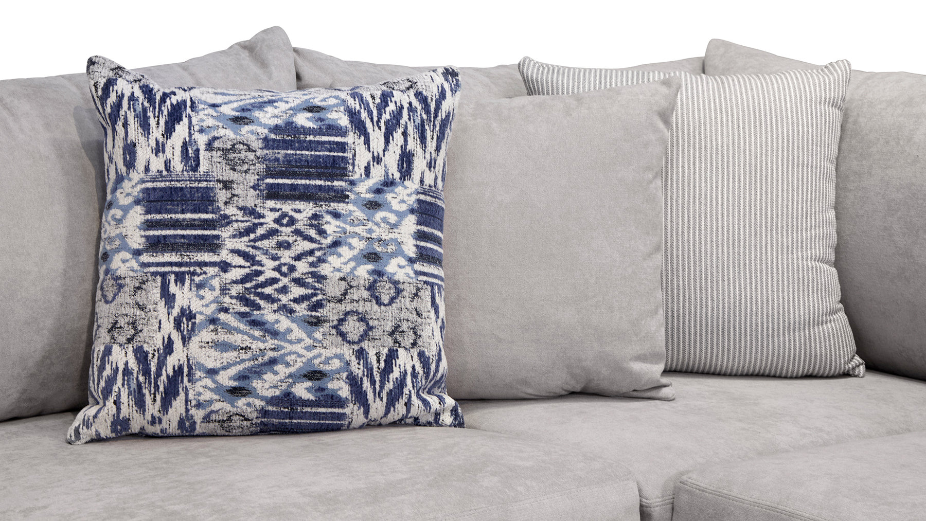 Sensation Dove Seccional con chaise longue a la izquierda