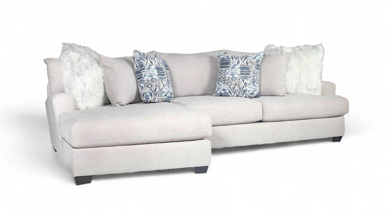 Sensation Dove 2 Pc Left Arm Facing Chaise Chofa