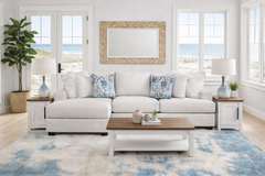 Sensation Dove 2 Pc Left Arm Facing Chaise Chofa