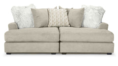 Sensation Cream Oversized Double Chaise