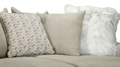 Sensation Cream Oversized Double Chaise