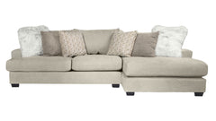 Sensation Cream 2 Pc. Right Arm Facing Chaise Chofa