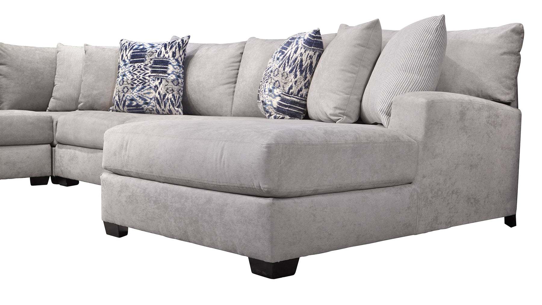 Sensation Dove Right Side Facing Chaise Sectional