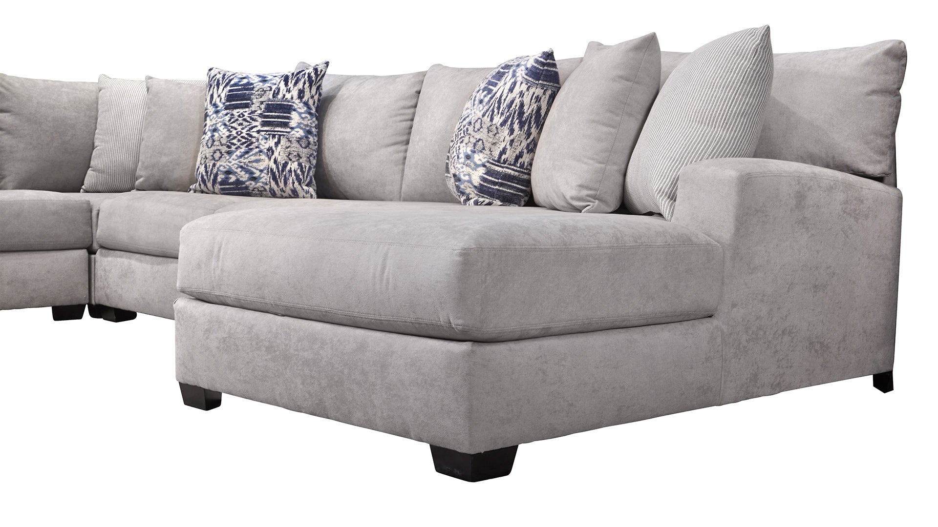 Sensation Dove Right Side Facing Chaise Sectional