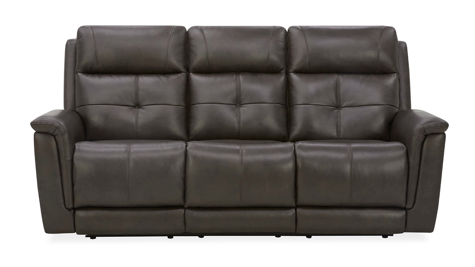 Cloud Nine Stitch Brown Leather P5 Power Reclining Sofa