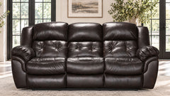 Achieve Leather Manual Reclining Sofa