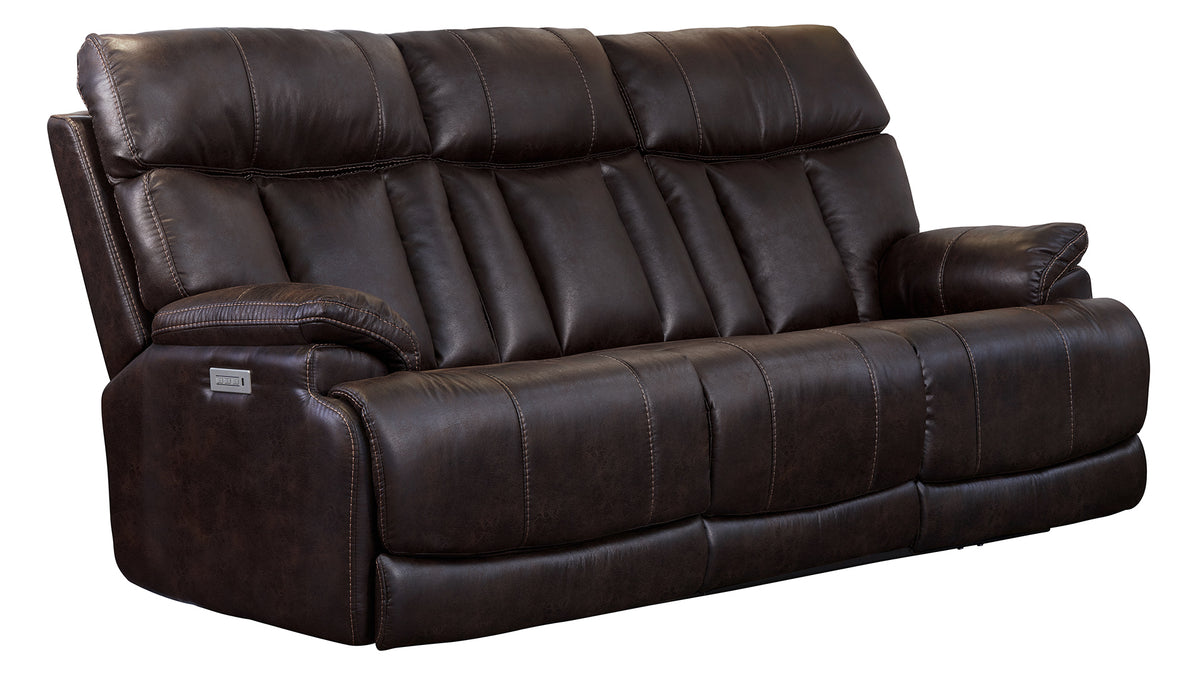 Clive Dark Brown P3 Power Reclining Sofa