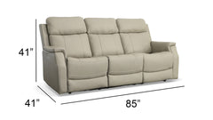 Eastlake Leather Power Reclining Sofa With Power Headrest