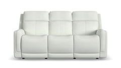Artic Power Gliding Sofa with Console