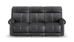 Weathered Stone Leather P3 Power Reclining Sofa