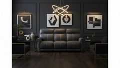Weathered Stone Leather P3 Power Reclining Sofa