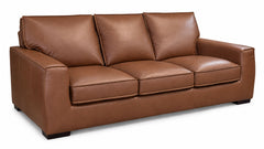 Artemis 100% Top Grain Leather Sofa | Gallery Furniture