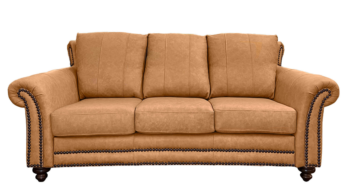 Anzio Dillon Palomino Sofa 100% Leather