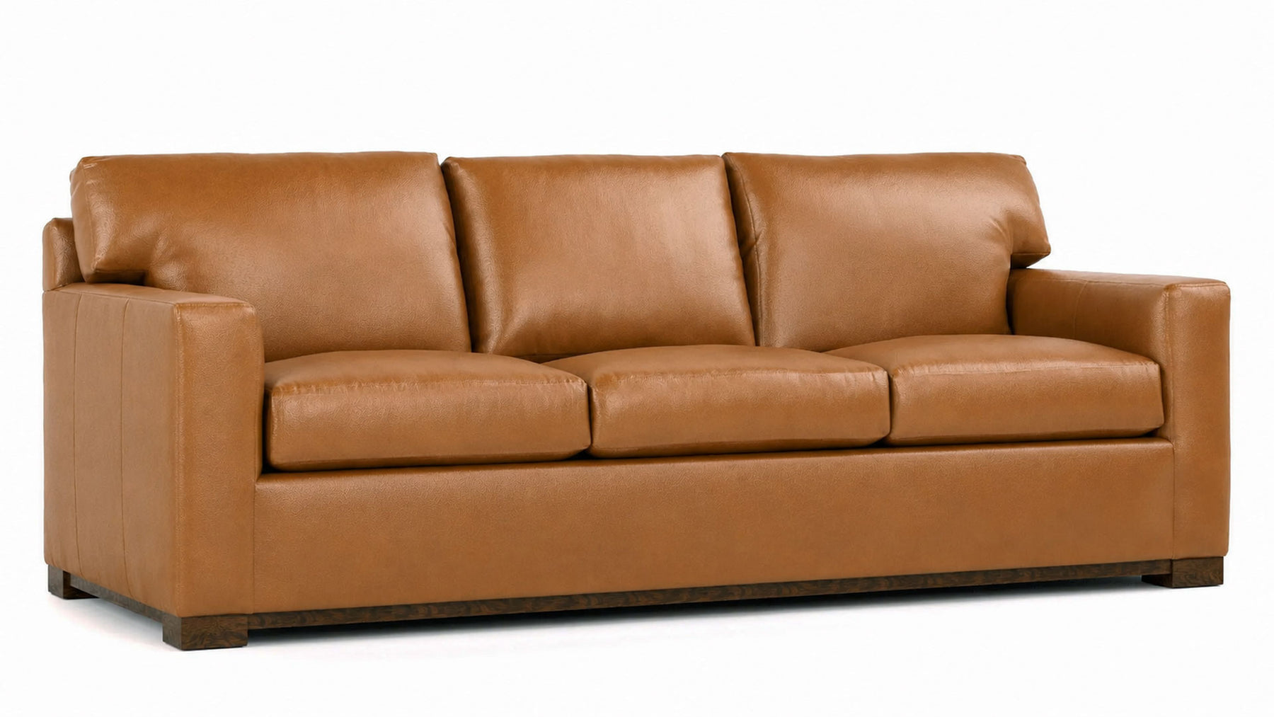 Stickley Sidney 100% Leather 89-Inch Sofa | Made in USA – Gallery Furniture