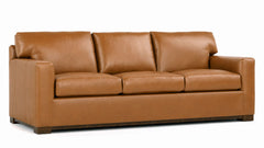 Stickley Sidney 100% Leather 89-Inch Sofa | Made in USA – Gallery Furniture