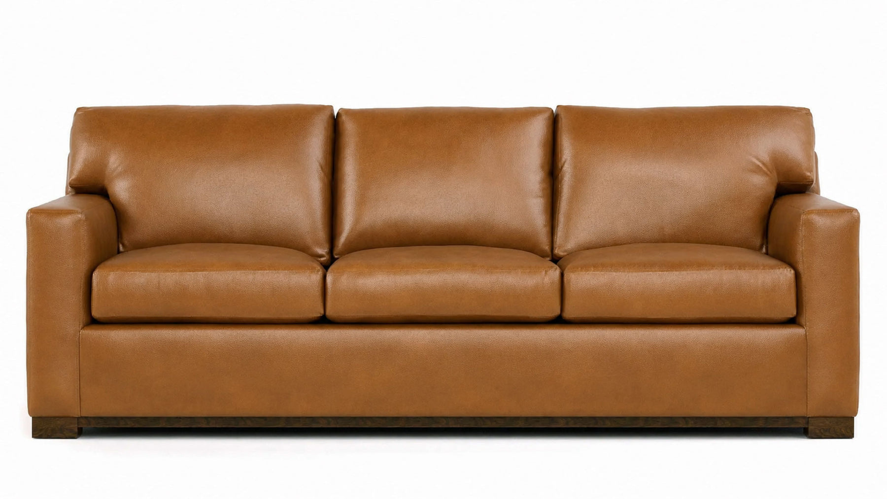 Stickley Sidney 100% Leather 89-Inch Sofa | Made in USA – Gallery Furniture