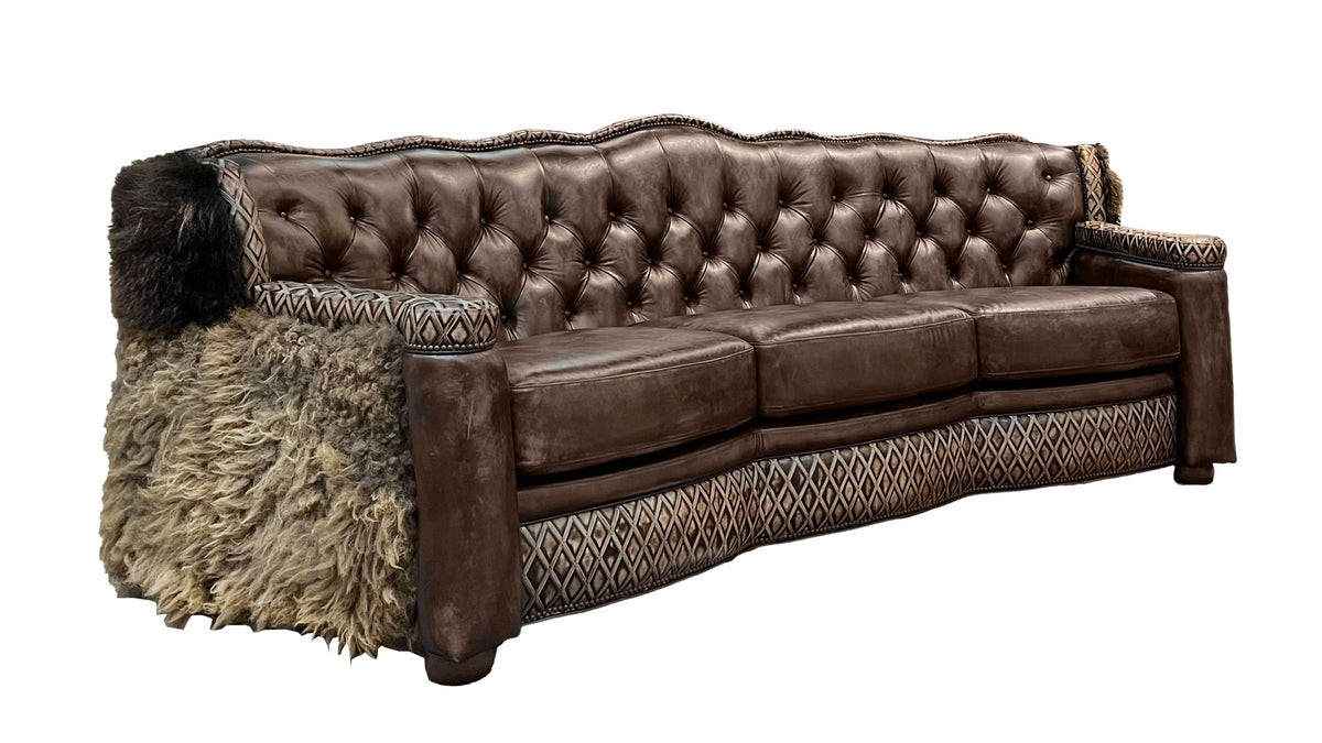 Utah 3 Seat Curved Sofa