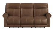 Tawny Brown Leather P3 Power Reclining Set