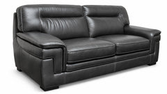 3pc Gibson 100% Top Grain Leather Sofa, Loveseat & Chair | Gallery Furniture