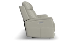 All Day Dove Power Reclining Sofa