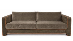 Saulo Velvateen Fabric Sofa | Gallery Furniture