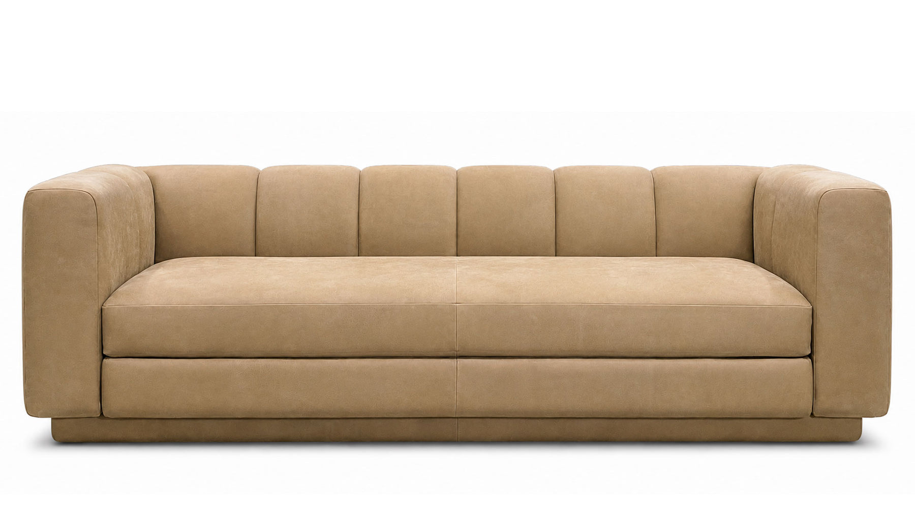 Yarrow Leather Sofa by Jonathan Louis | Made in USA | Gallery Furniture