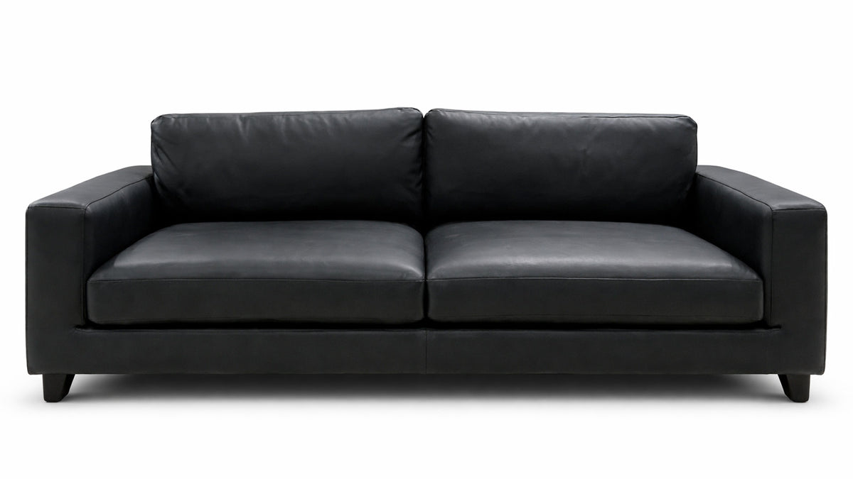 Mid -Century Style Leather Sofa | Gallery Furniture