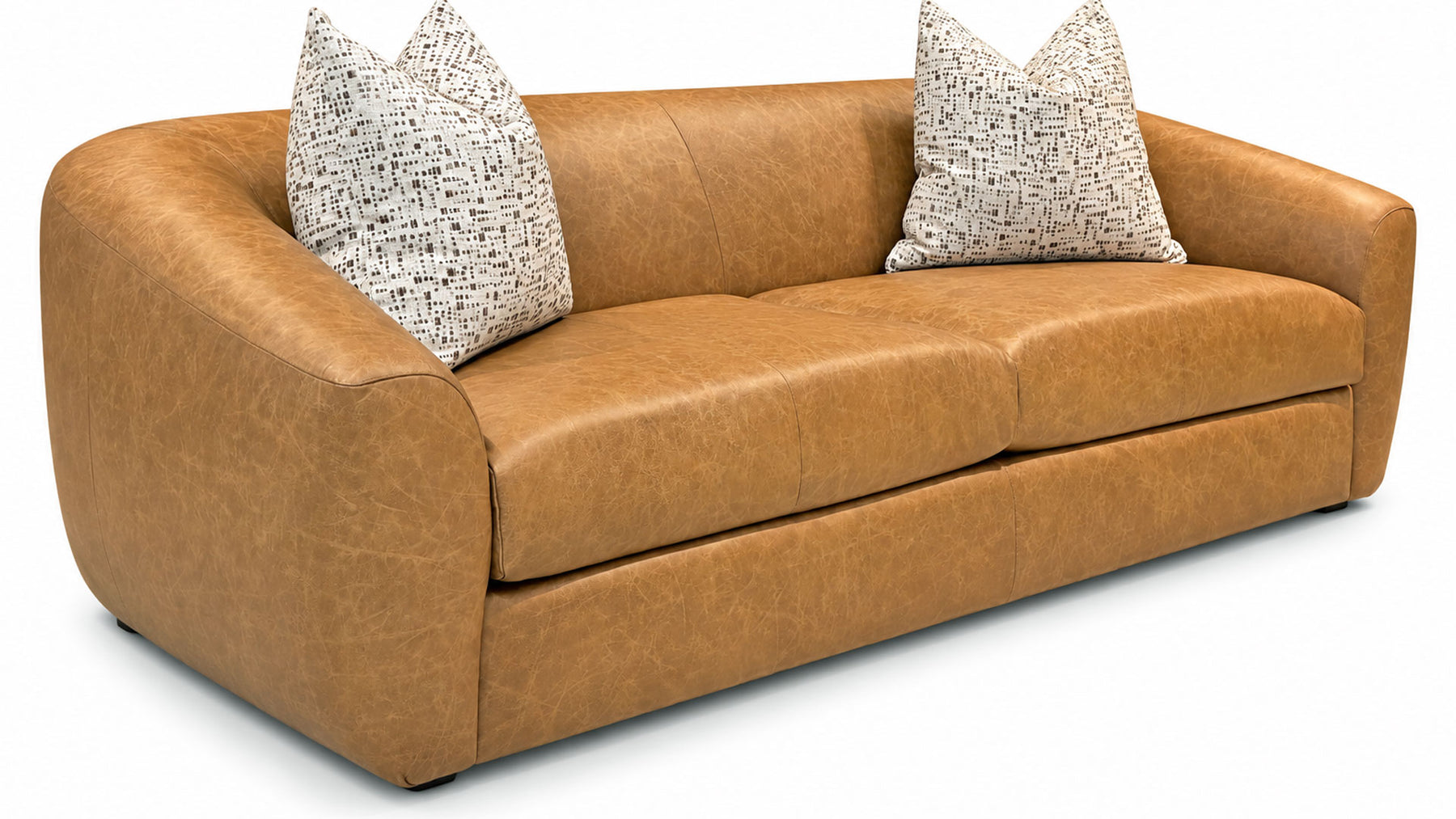 Saloon kodiak Leather Sofa | Gallery Furniture