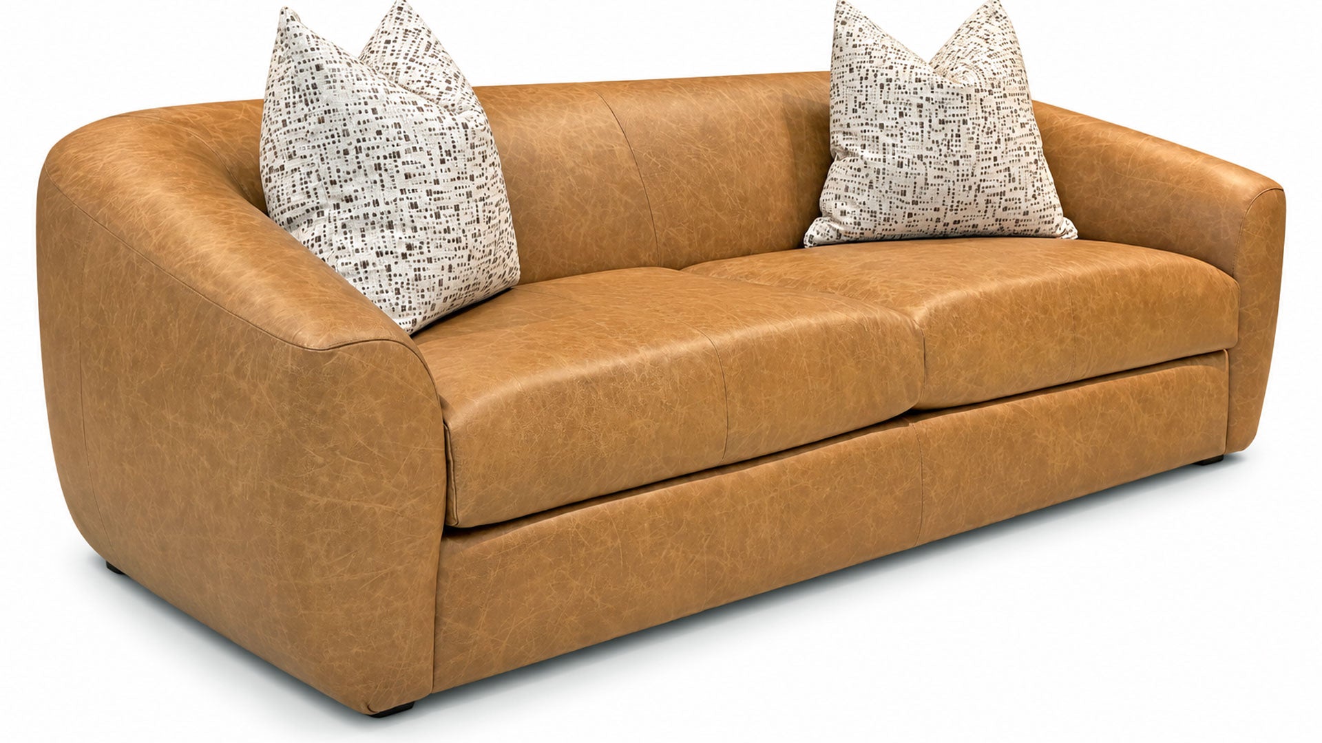 Saloon kodiak Leather Sofa | Gallery Furniture