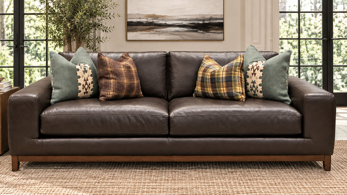 Bronte Leather Sofa |Gallery Furniture
