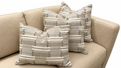El Paso Ivory Leather Sofa | Gallery Furniture