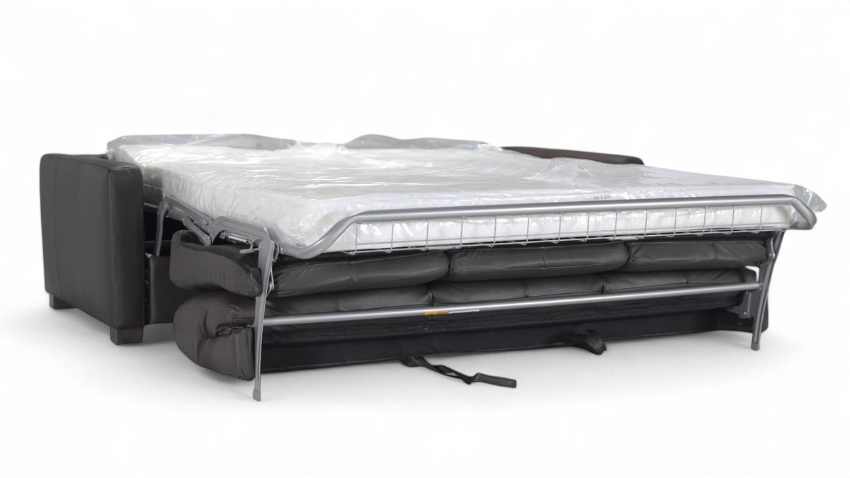 Queen Size Italy Charcoal Sleeper Sofa