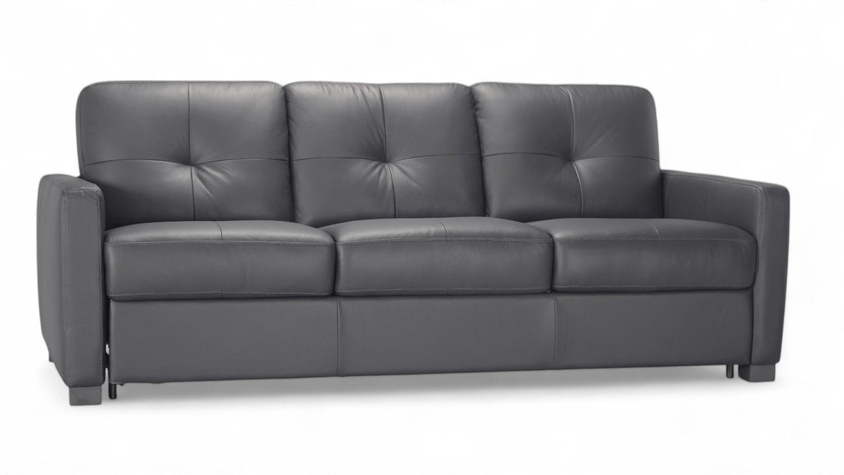 Queen Size Italy Charcoal Sleeper Sofa
