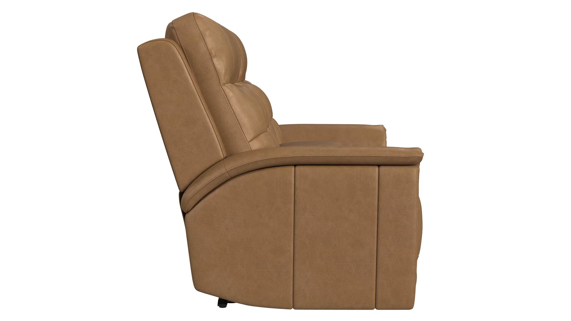 Mack's Heart Latte Brown Leather P5 Power Reclining Collection