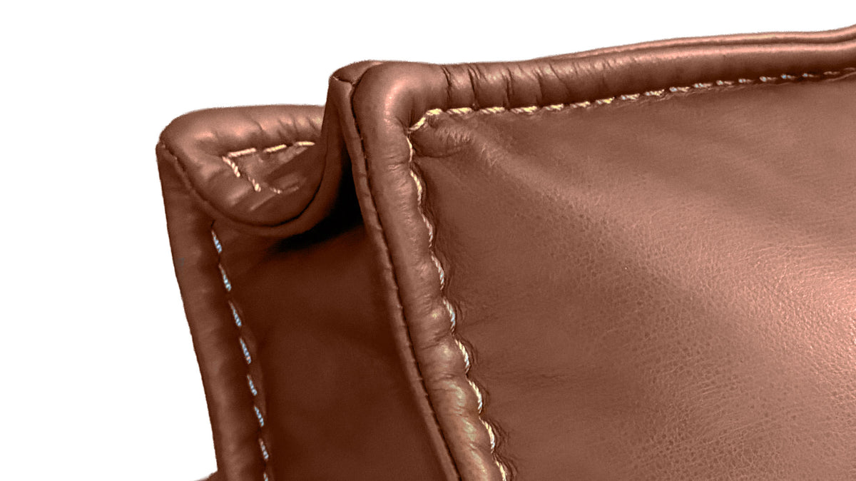 Artemis 100% Top Grain Leather Loveseat | Gallery Furniture