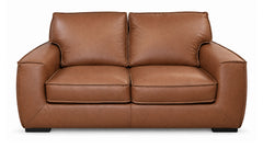 Artemis 100% Top Grain Leather Loveseat | Gallery Furniture