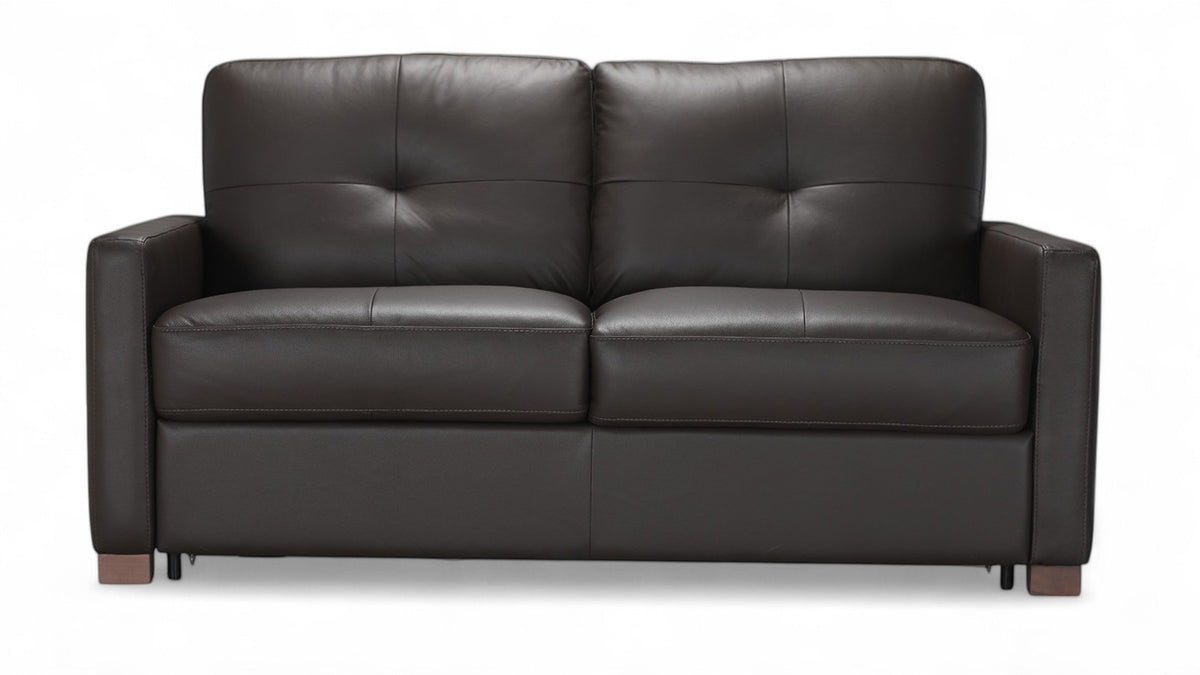 Full Size Italy Brown Sleeper Sofa