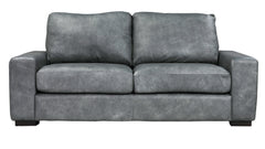 Ultra Max Run Wyld 100% Leather Loveseat