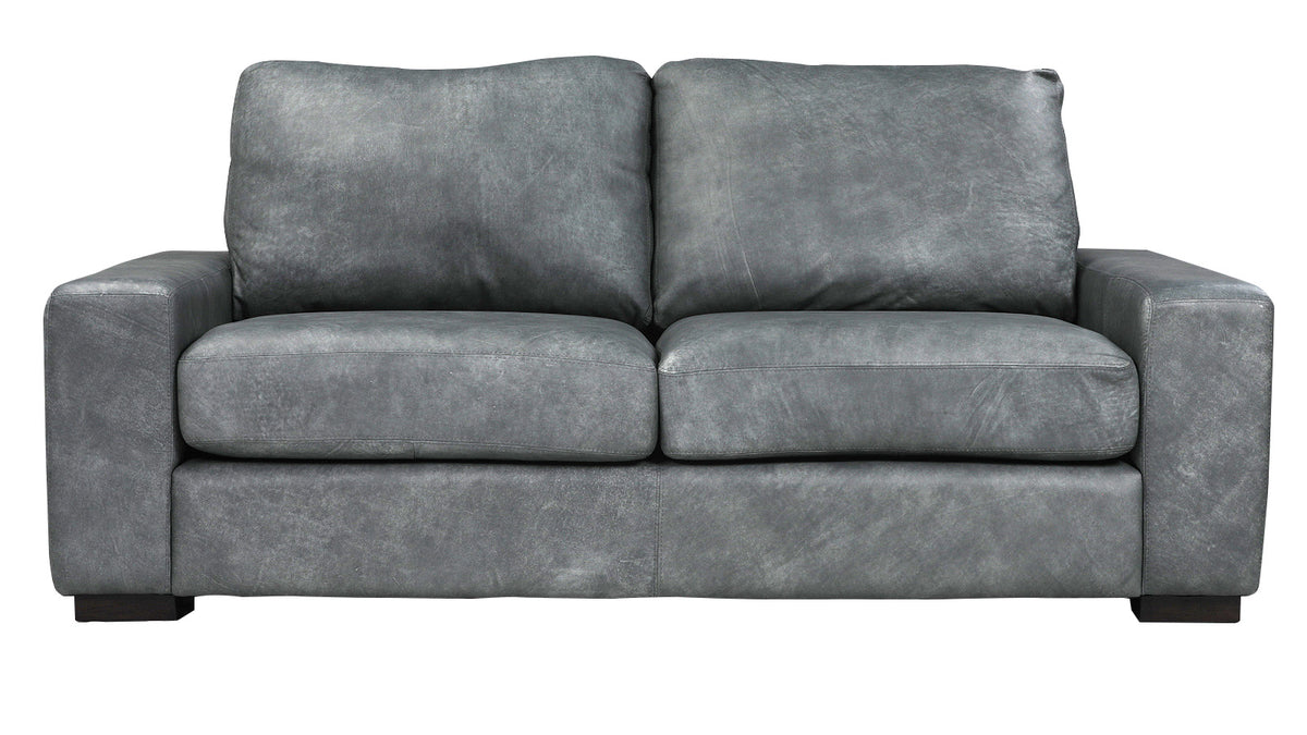 Ultra Max Run Wyld 100% Leather Loveseat