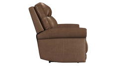 Tawny Brown P3 Power Reclining Loveseat w/Console