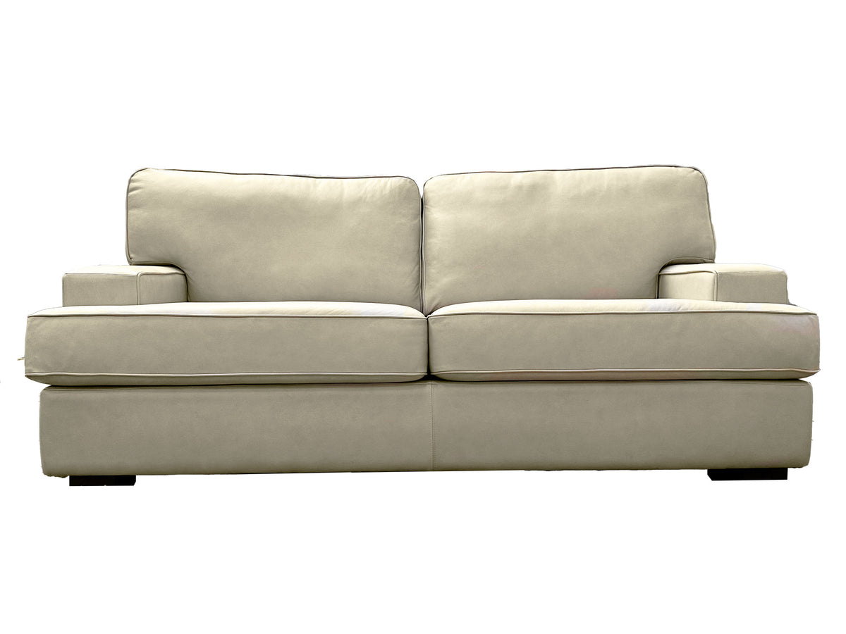 Loveseat Pumice Texas de piel 