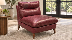 Julissa Leather Accent Chair | Gallery Furniture