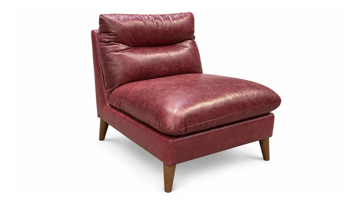 Julissa Leather Accent Chair | Gallery Furniture