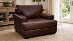 Spot On Leather Chair and a Half