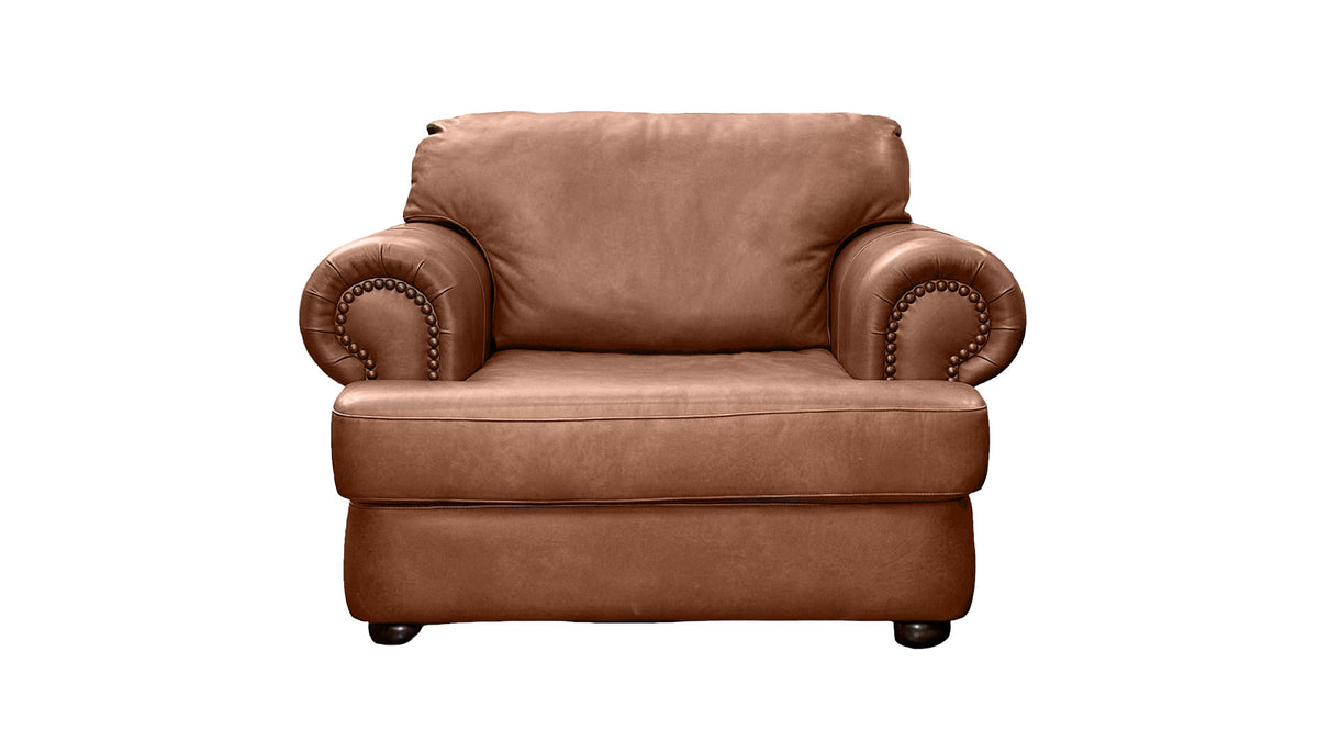 Silla de piel Bourbon
