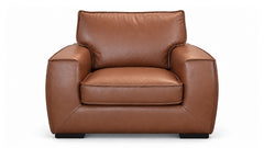 Artemis 100% Top Grain Leather Chair | Gallery Furniture